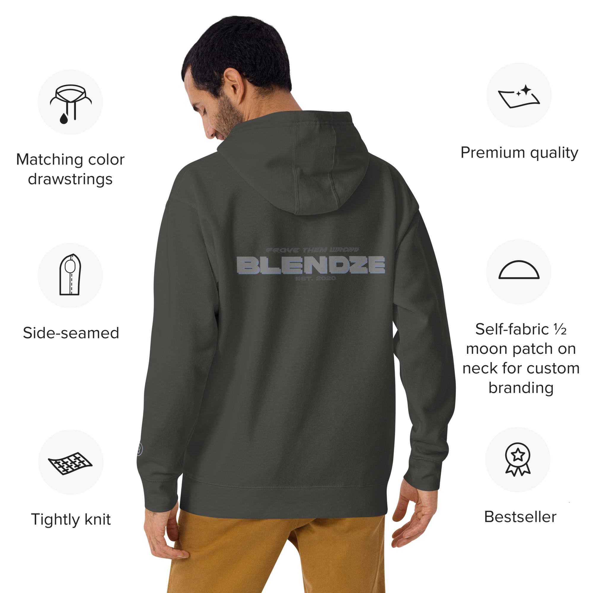 Hoodie Prove them Wrong - Blendze™