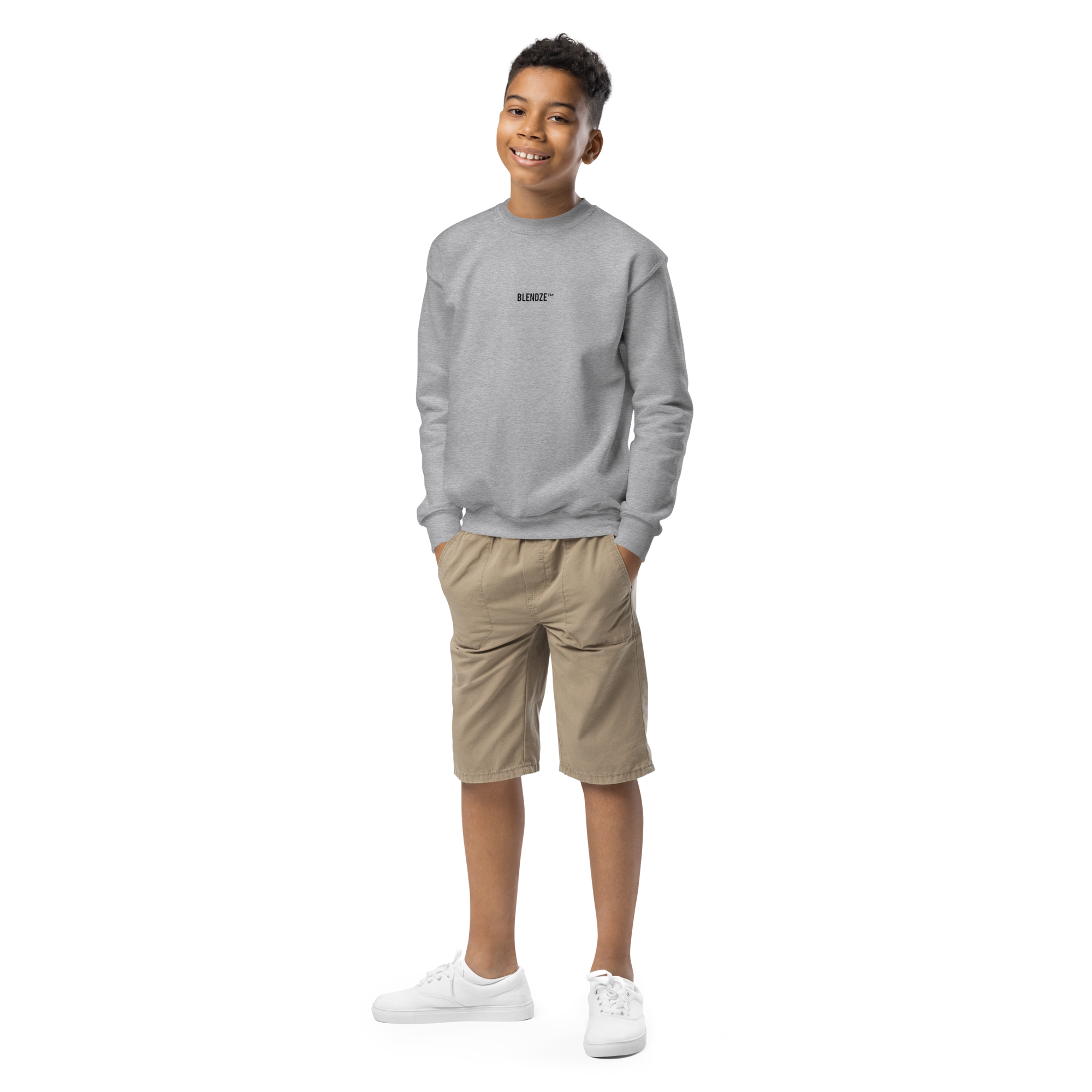 Youth crewneck sweatshirt - Blendze™